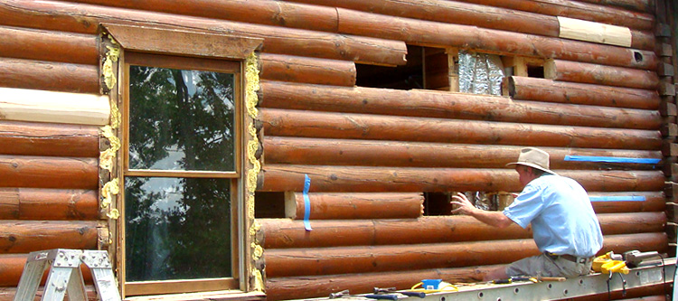 Log Home Repair Hobgood,  North Carolina