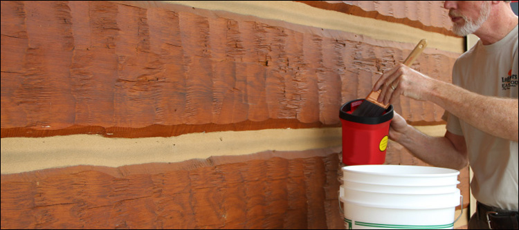 Professional Log Home Staining  Conetoe,  North Carolina